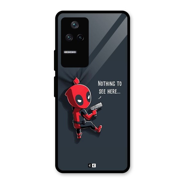 Baby Wade Glass Back Case for Poco F4 5G