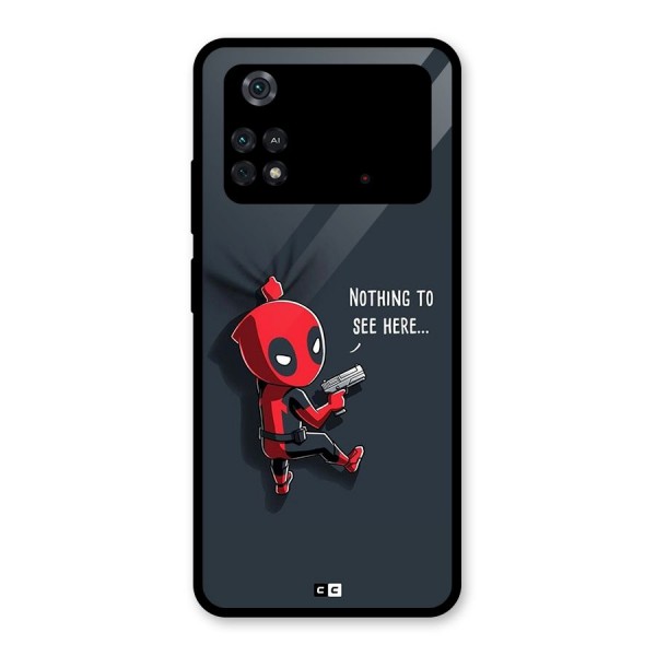 Baby Wade Glass Back Case for Poco M4 Pro 4G