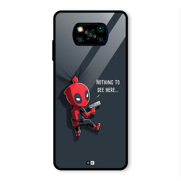 Baby Wade Glass Back Case for Poco X3 Pro