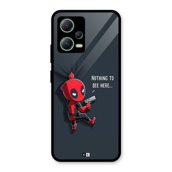 Baby Wade Glass Back Case for Poco X5