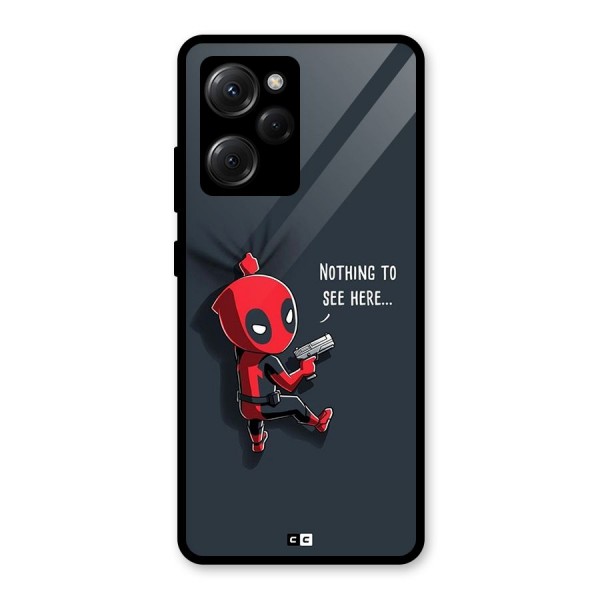 Baby Wade Glass Back Case for Poco X5 Pro