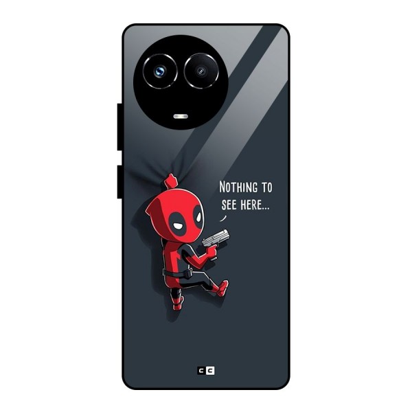 Baby Wade Glass Back Case for Realme 11X