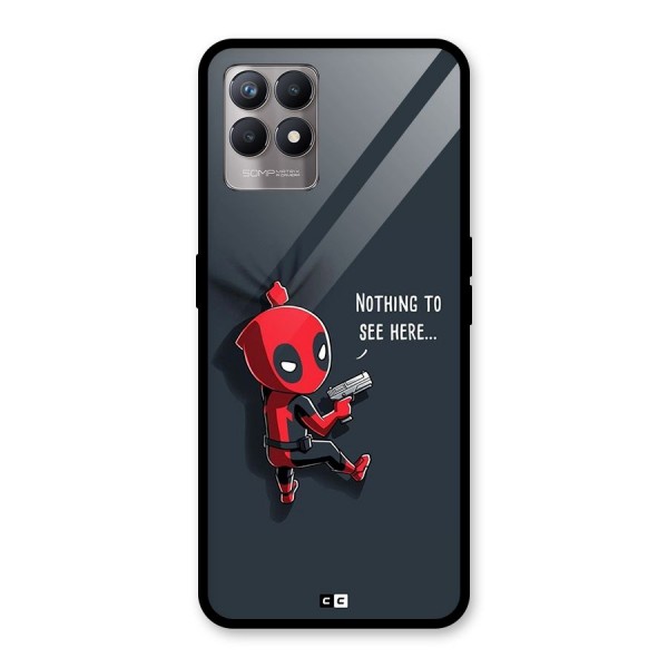 Baby Wade Glass Back Case for Realme 8i