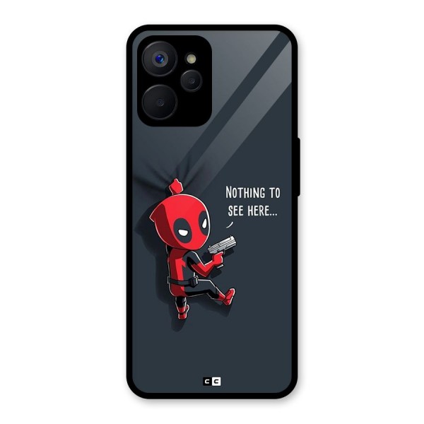 Baby Wade Glass Back Case for Realme 9i 5G