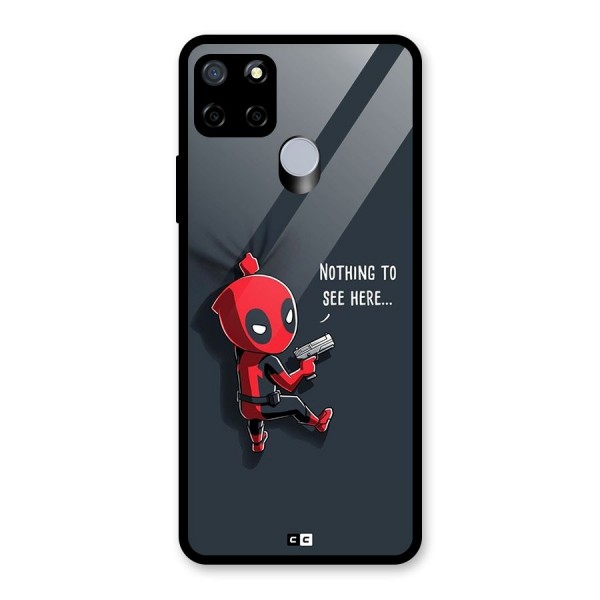 Baby Wade Glass Back Case for Realme C15