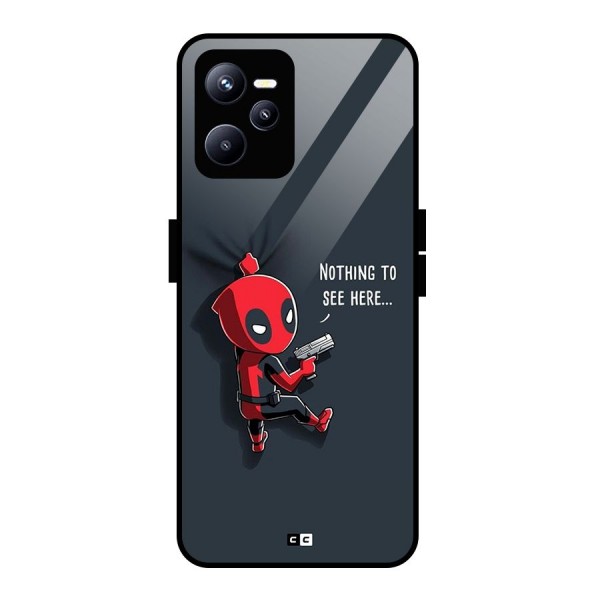 Baby Wade Glass Back Case for Realme C35