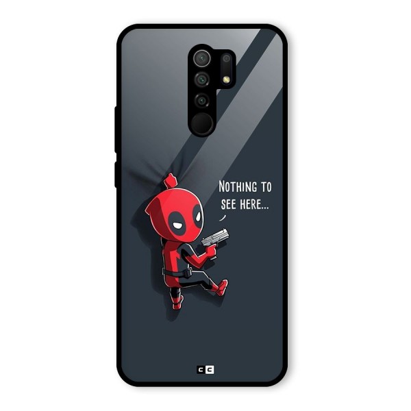 Baby Wade Glass Back Case for Redmi 9 Prime