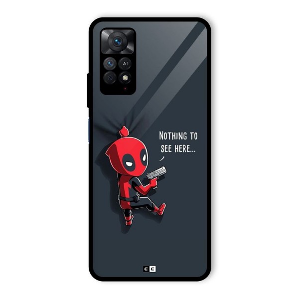 Baby Wade Glass Back Case for Redmi Note 11 Pro