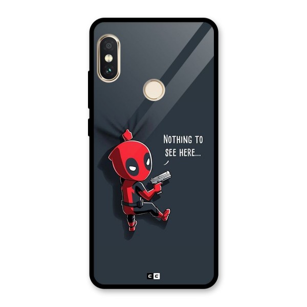 Baby Wade Glass Back Case for Redmi Note 5 Pro