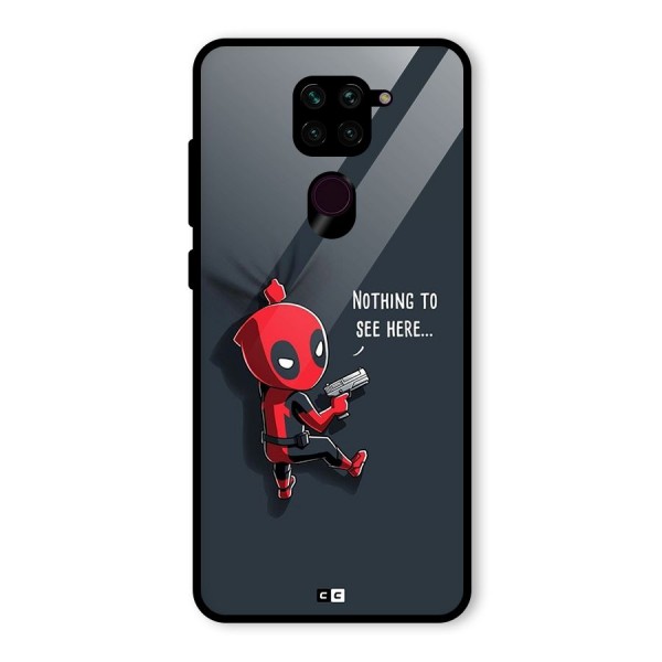 Baby Wade Glass Back Case for Redmi Note 9