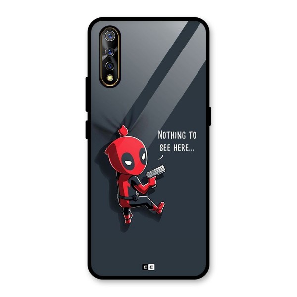 Baby Wade Glass Back Case for Vivo S1