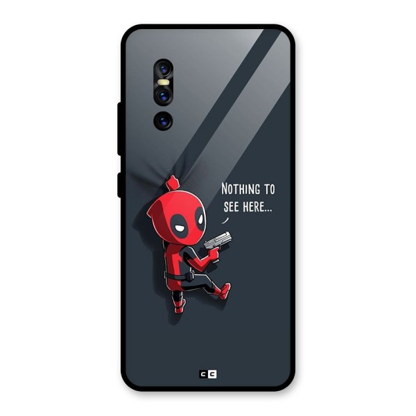 Baby Wade Glass Back Case for Vivo V15 Pro