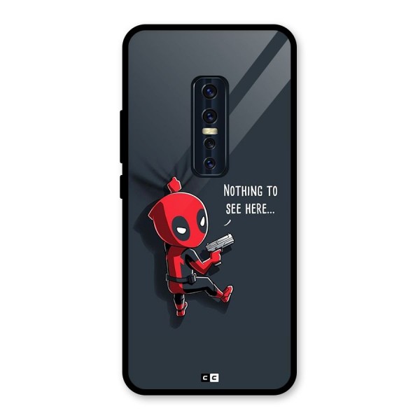 Baby Wade Glass Back Case for Vivo V17 Pro