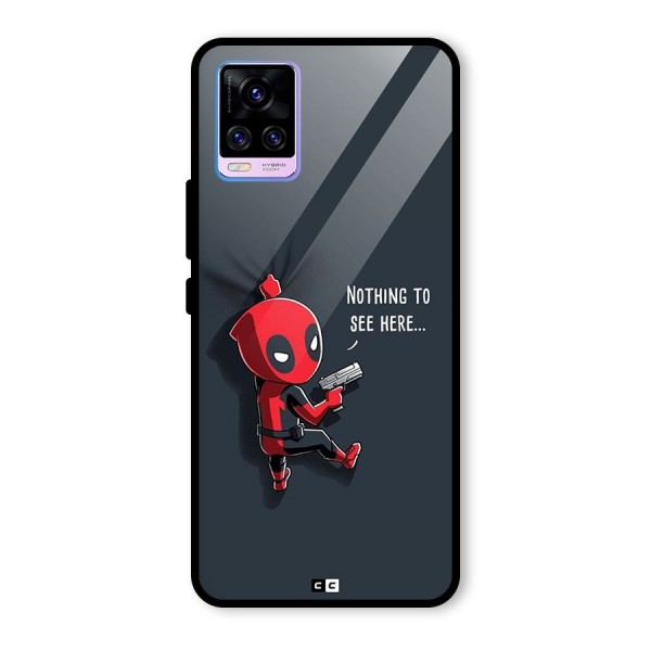 Baby Wade Glass Back Case for Vivo V20 Pro