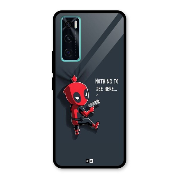 Baby Wade Glass Back Case for Vivo V20 SE