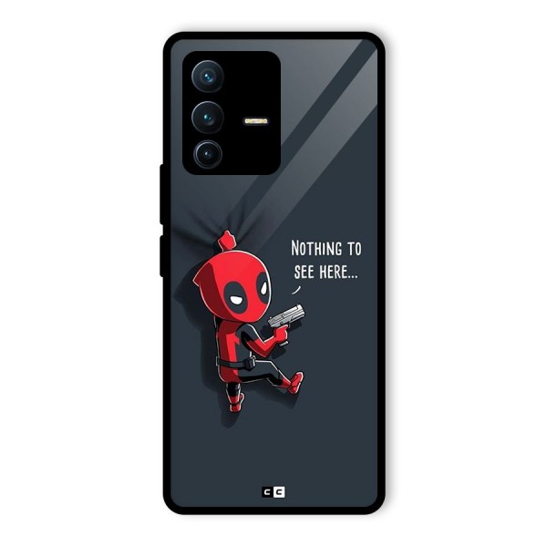 Baby Wade Glass Back Case for Vivo V23 Pro