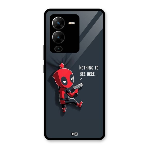 Baby Wade Glass Back Case for Vivo V25 Pro