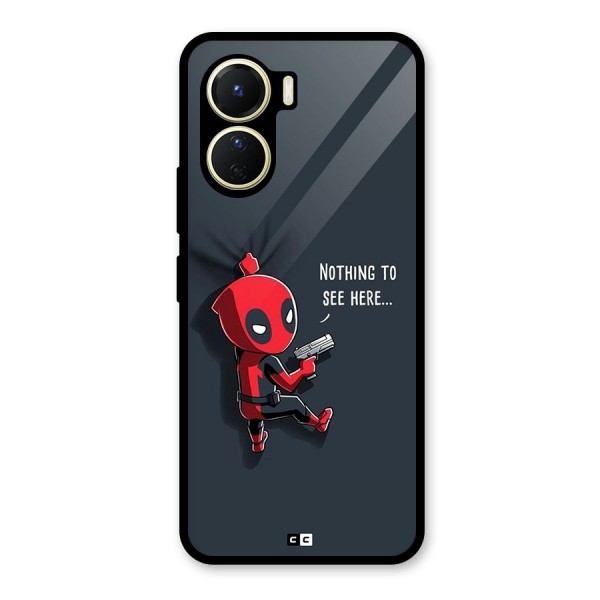 Baby Wade Glass Back Case for Vivo Y16