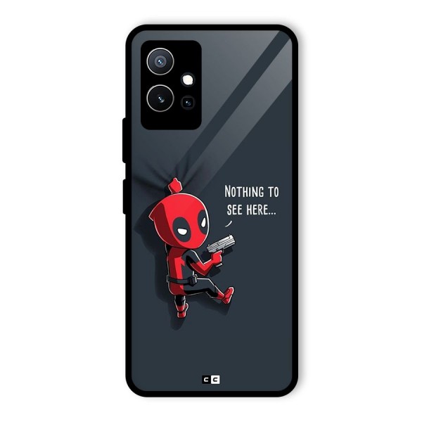 Baby Wade Glass Back Case for Vivo iQOO Z6