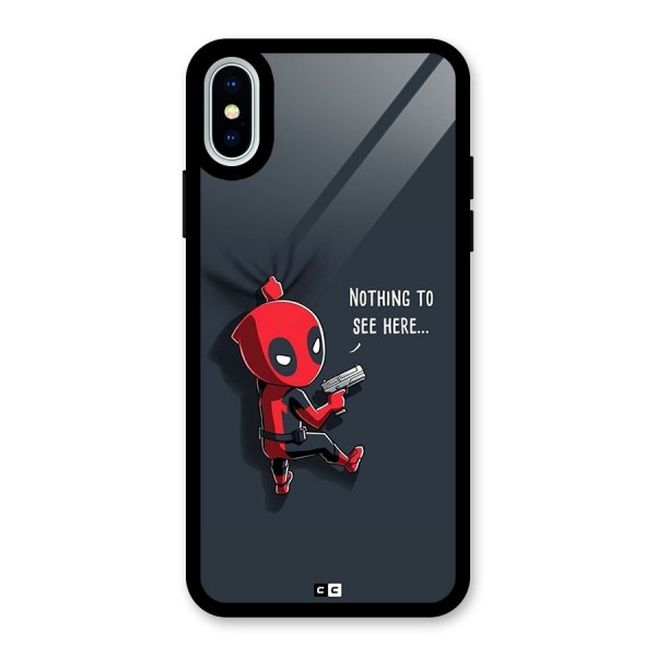 Baby Wade Glass Back Case for iPhone X