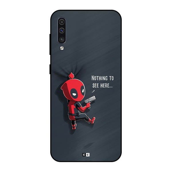 Baby Wade Metal Back Case for Galaxy A50