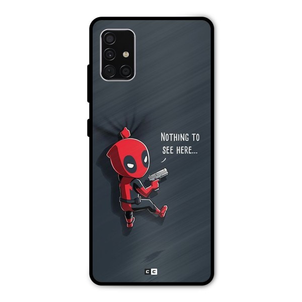 Baby Wade Metal Back Case for Galaxy A51