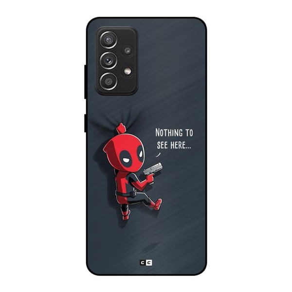 Baby Wade Metal Back Case for Galaxy A52