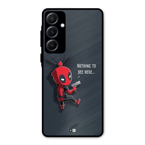 Baby Wade Metal Back Case for Galaxy A55