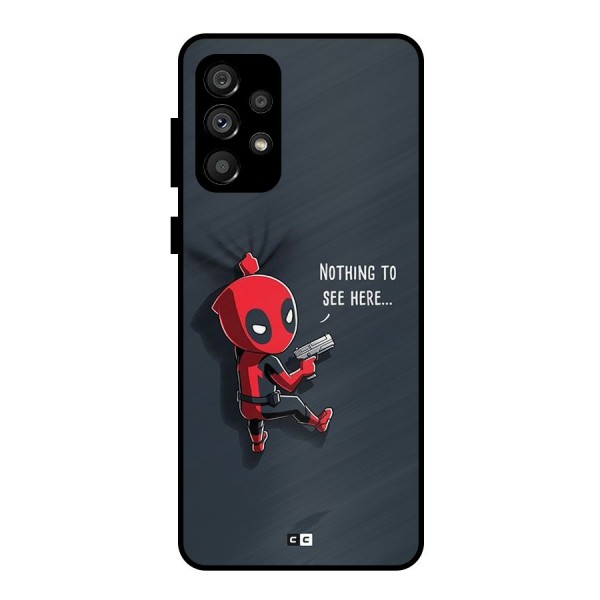 Baby Wade Metal Back Case for Galaxy A73 5G