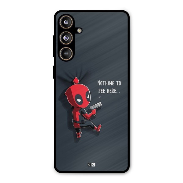 Baby Wade Metal Back Case for Galaxy F55