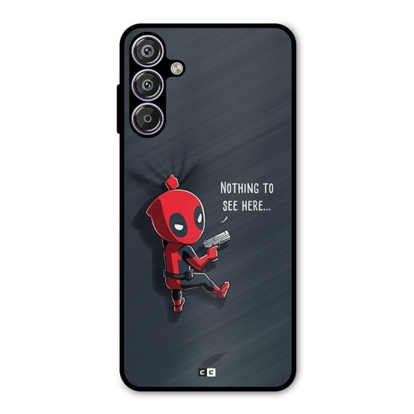 Baby Wade Metal Back Case for Galaxy M15