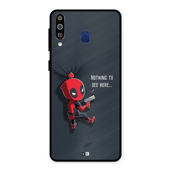 Baby Wade Metal Back Case for Galaxy M30