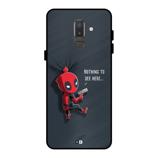 Baby Wade Metal Back Case for Galaxy On8 (2018)