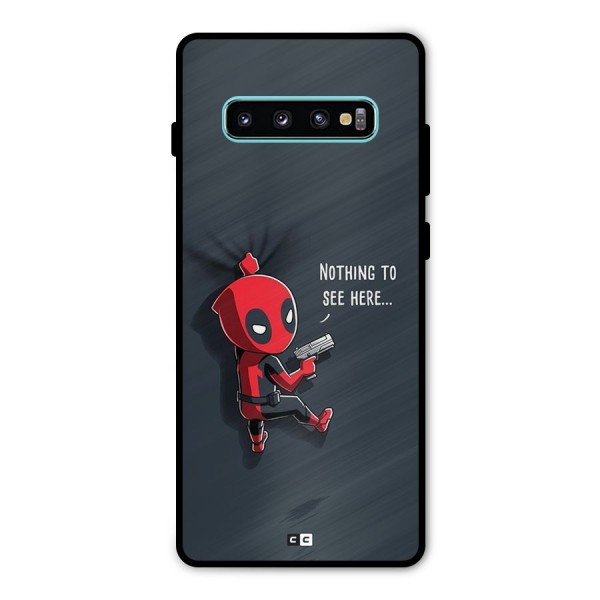 Baby Wade Metal Back Case for Galaxy S10 Plus