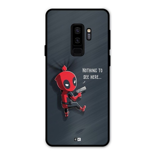 Baby Wade Metal Back Case for Galaxy S9 Plus