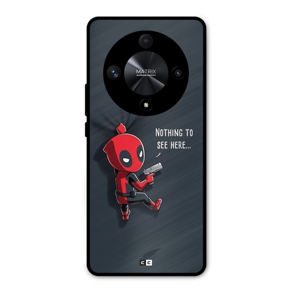 Baby Wade Metal Back Case for Honor X9b