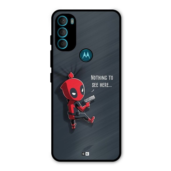 Baby Wade Metal Back Case for Moto G71 5G