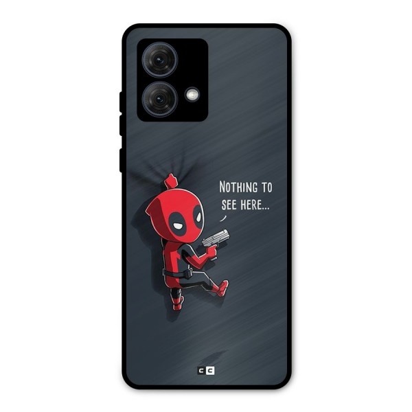 Baby Wade Metal Back Case for Moto G84