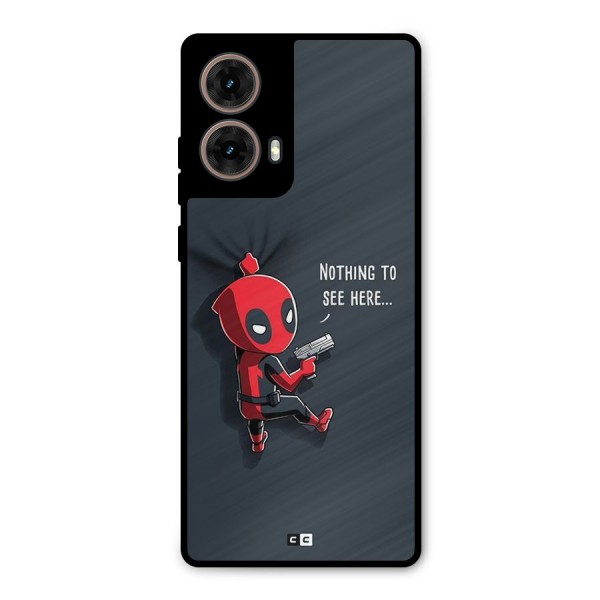 Baby Wade Metal Back Case for Moto G85