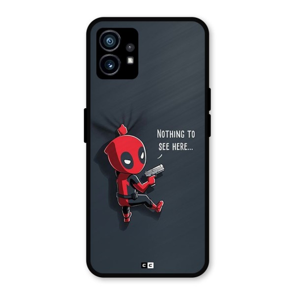 Baby Wade Metal Back Case for Nothing Phone 1