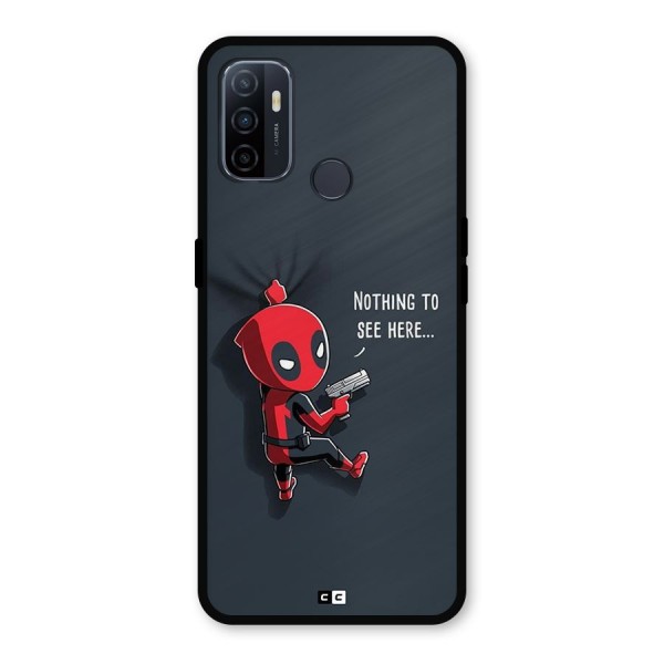 Baby Wade Metal Back Case for Oppo A53