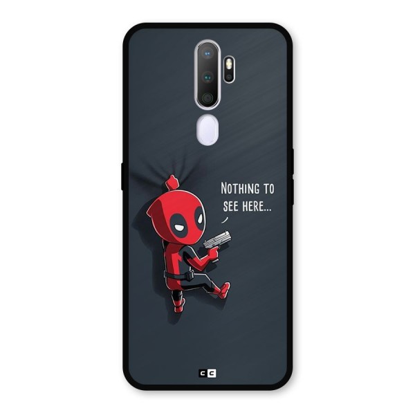 Baby Wade Metal Back Case for Oppo A5 (2020)