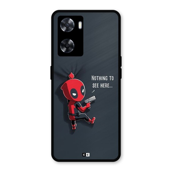 Baby Wade Metal Back Case for Oppo A77