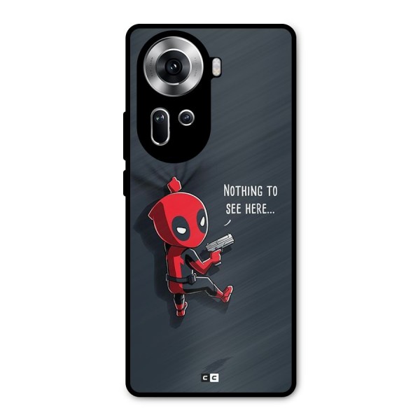 Baby Wade Metal Back Case for Oppo Reno11 5G