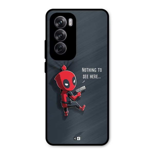 Baby Wade Metal Back Case for Oppo Reno12 Pro