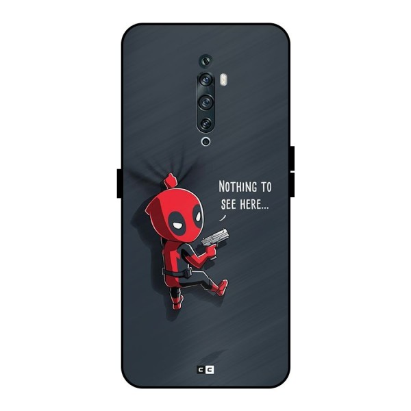 Baby Wade Metal Back Case for Oppo Reno2 F