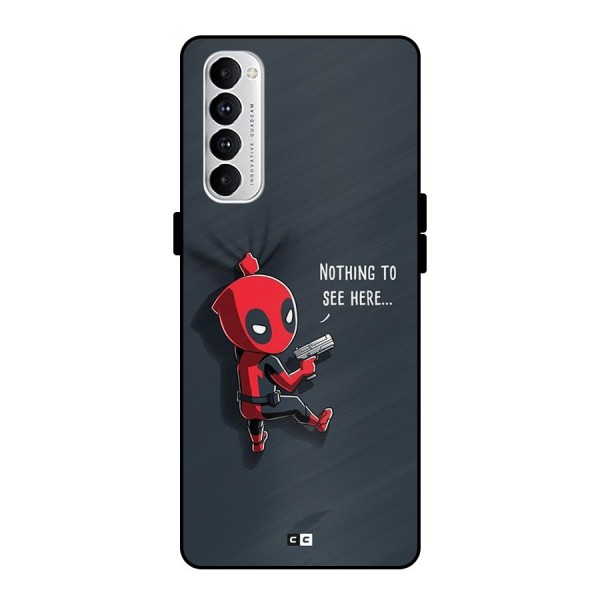 Baby Wade Metal Back Case for Oppo Reno4 Pro