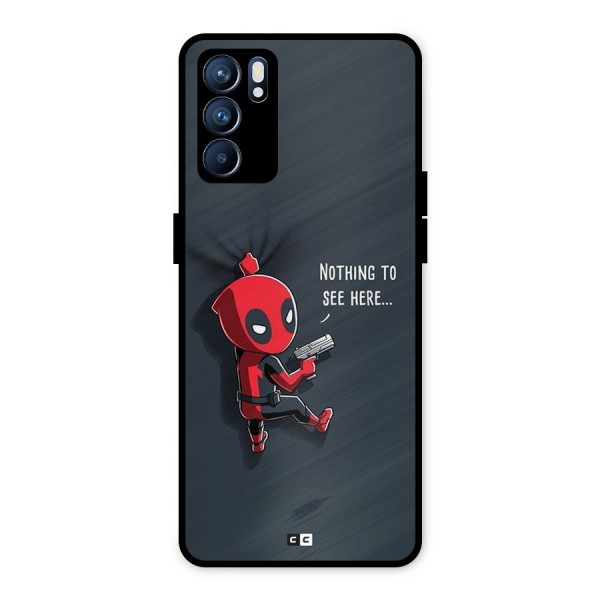 Baby Wade Metal Back Case for Oppo Reno6 5G