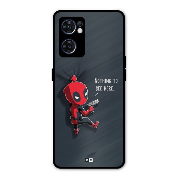 Baby Wade Metal Back Case for Oppo Reno7 5G