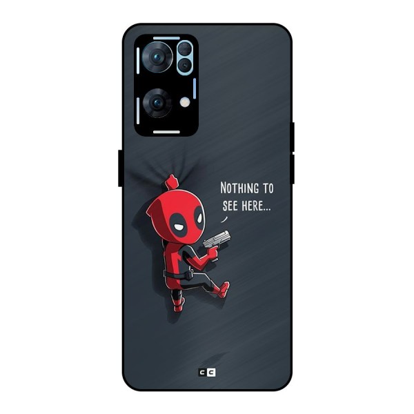 Baby Wade Metal Back Case for Oppo Reno7 Pro 5G